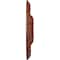 Ekena Millwork Amelia Ceiling Medallion (Fits Canopies up to 2 3/8"), Hand-Painted Firebrick, 19 5/8"OD x 3/4"P CM20AMFIF - alternate 2